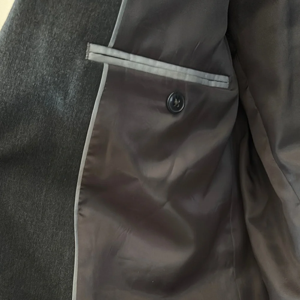 Men's Classic dark gray Blazer jacket 40S